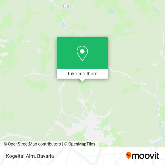 Карта Kogeltal Alm