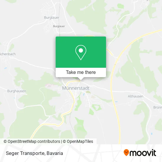 Карта Seger Transporte