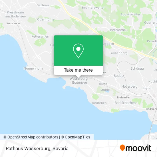 Rathaus Wasserburg map