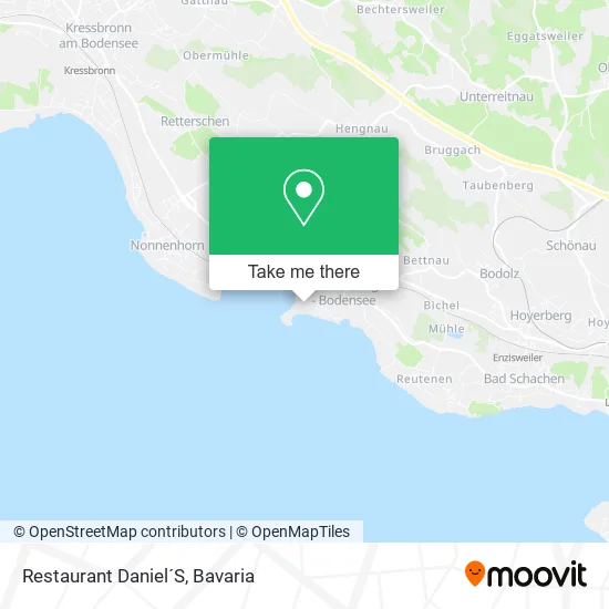 Карта Restaurant Daniel´S