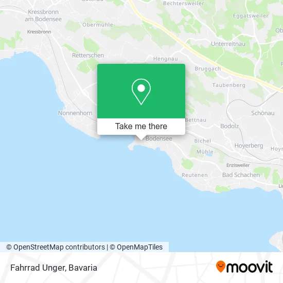 Карта Fahrrad Unger