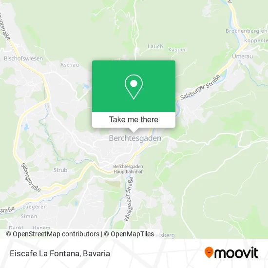 Карта Eiscafe La Fontana