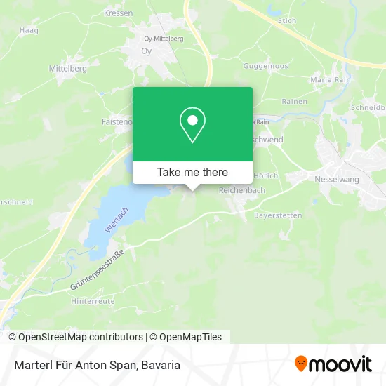 Карта Marterl Für Anton Span