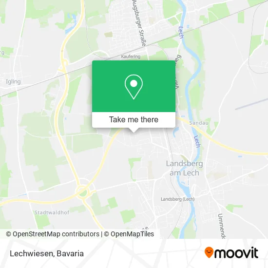 Карта Lechwiesen