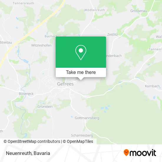 Карта Neuenreuth