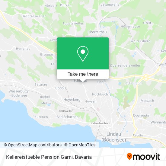 Kellereistueble Pension Garni map