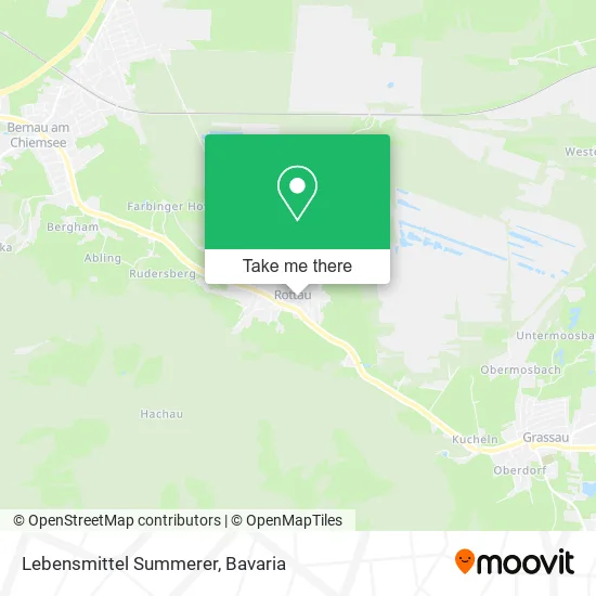 Карта Lebensmittel Summerer