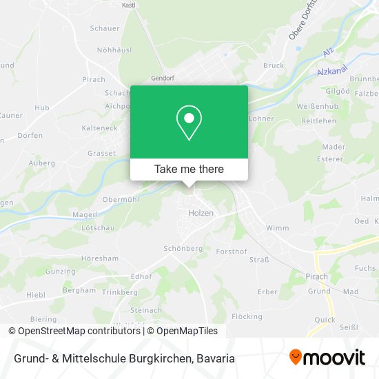 Grund- & Mittelschule Burgkirchen map
