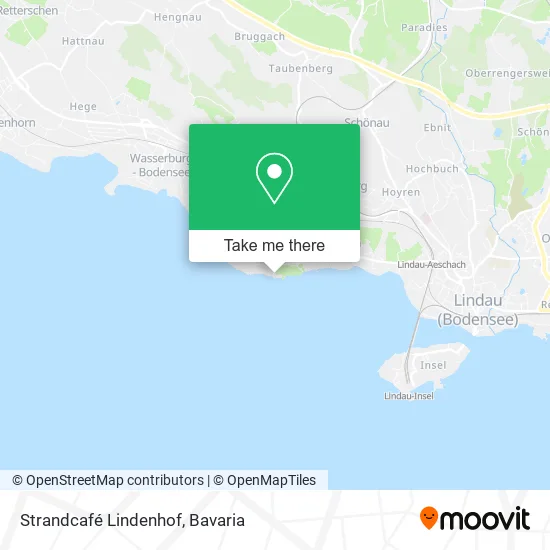 Карта Strandcafé Lindenhof