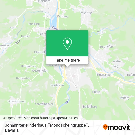 Карта Johanniter-Kinderhaus ""Mondscheingruppe""