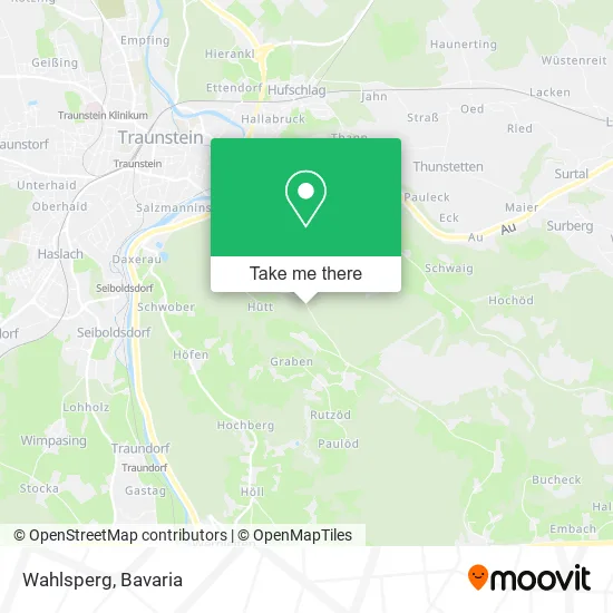 Карта Wahlsperg