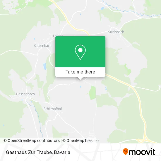 Карта Gasthaus Zur Traube