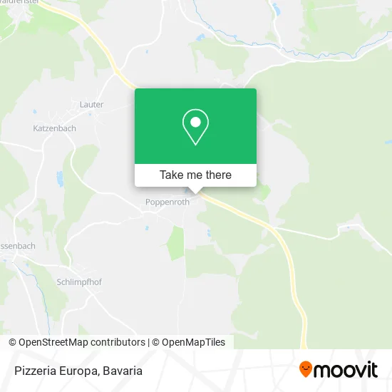 Карта Pizzeria Europa