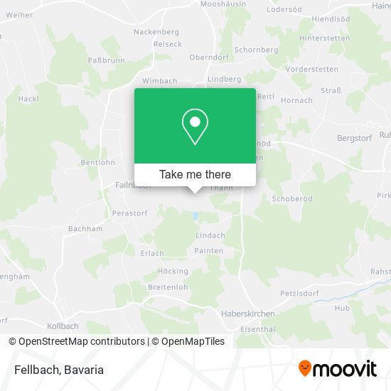 Карта Fellbach