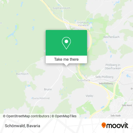 Карта Schönwald