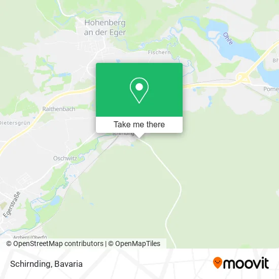 Карта Schirnding