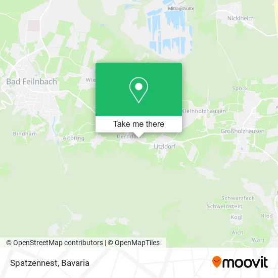 Карта Spatzennest