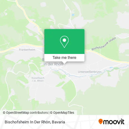 Карта Bischofsheim In Der Rhön