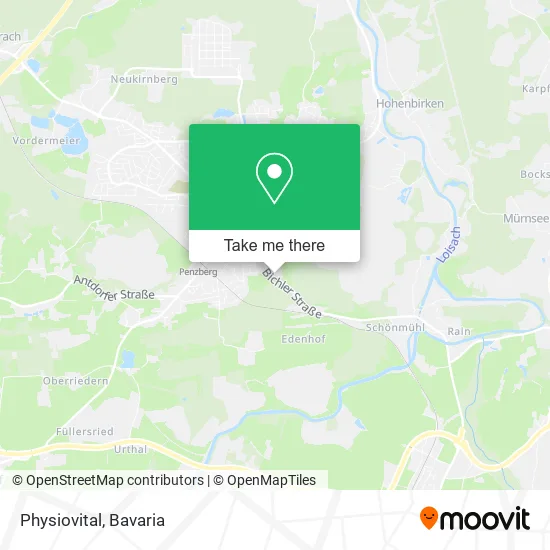 Карта Physiovital