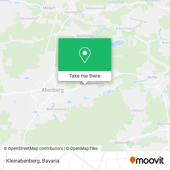 Kleinabenberg map