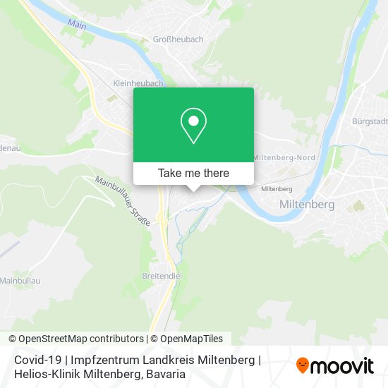 Карта Covid-19 | Impfzentrum Landkreis Miltenberg | Helios-Klinik Miltenberg