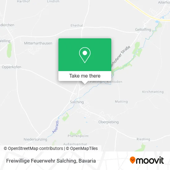 Карта Freiwillige Feuerwehr Salching