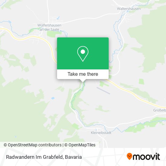 Radwandern Im Grabfeld map