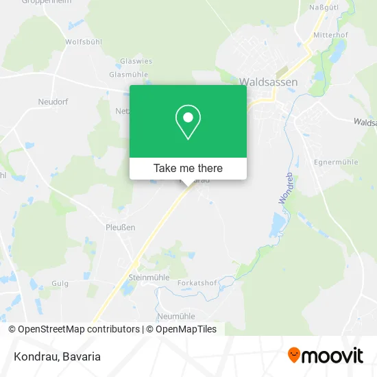 Карта Kondrau