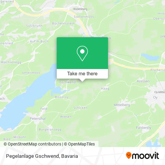 Карта Pegelanlage Gschwend