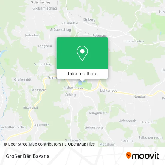 Карта Großer Bär