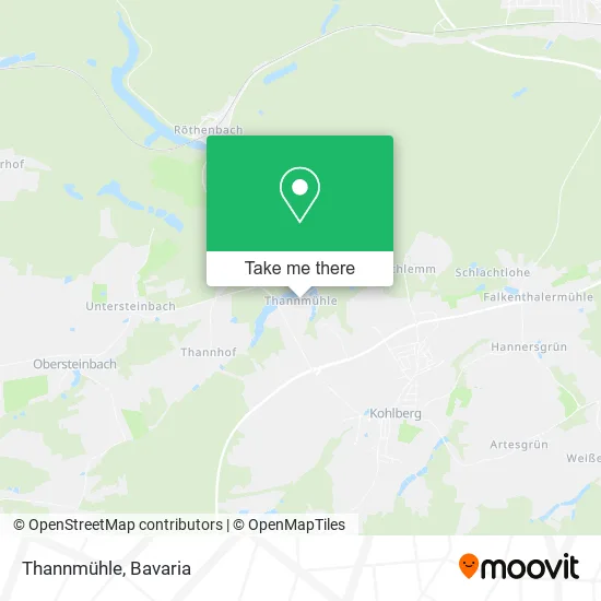 Карта Thannmühle