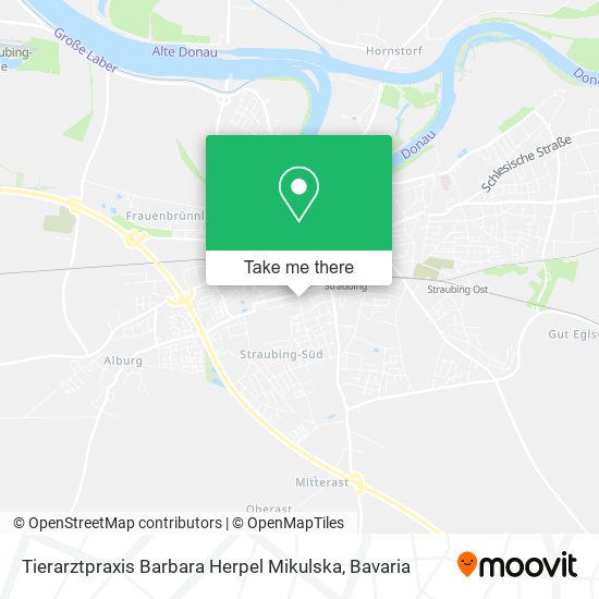 Tierarztpraxis Barbara Herpel Mikulska map