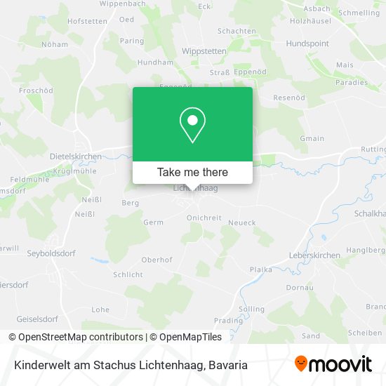 Kinderwelt am Stachus Lichtenhaag map