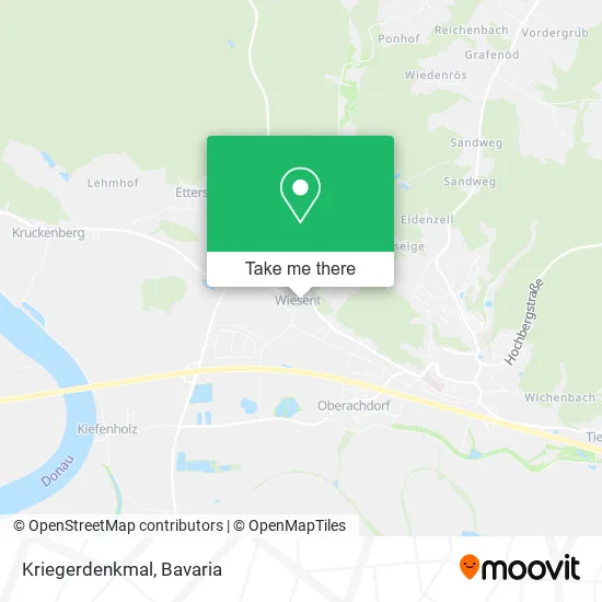 Карта Kriegerdenkmal