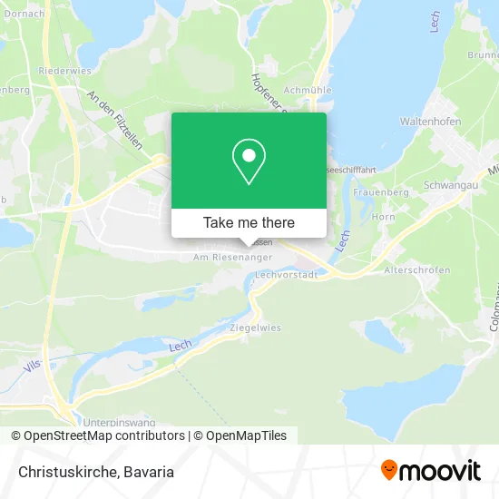 Карта Christuskirche