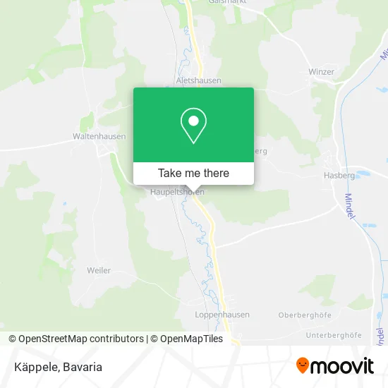 Карта Käppele