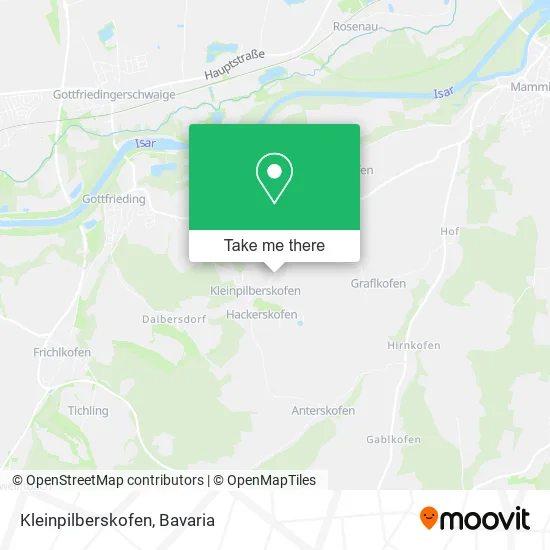 Карта Kleinpilberskofen