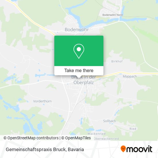 Gemeinschaftspraxis Bruck map