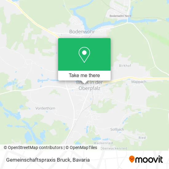 Карта Gemeinschaftspraxis Bruck