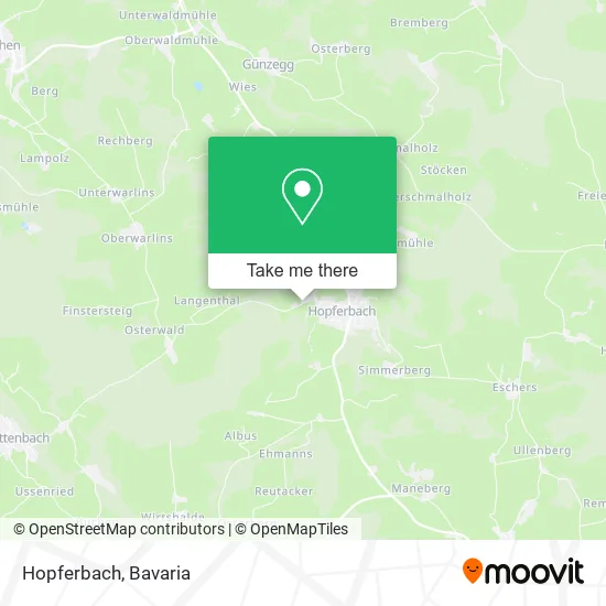 Карта Hopferbach