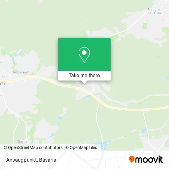 Карта Ansaugpunkt