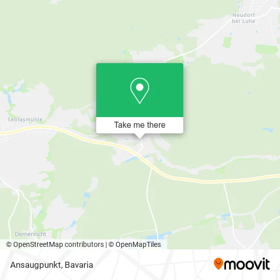 Карта Ansaugpunkt