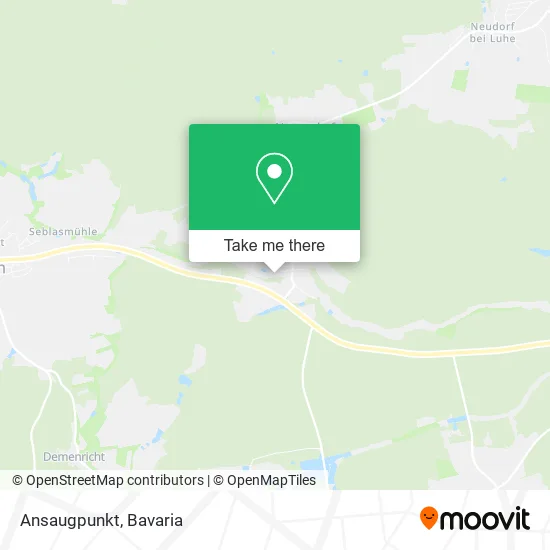 Карта Ansaugpunkt