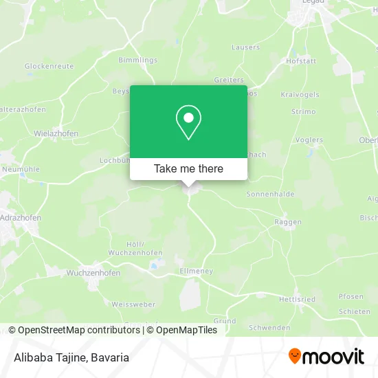 Карта Alibaba Tajine