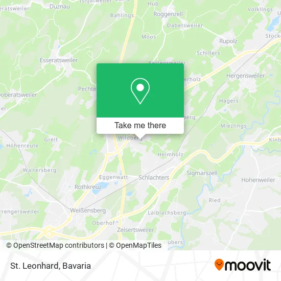 Карта St. Leonhard