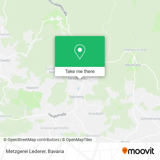Карта Metzgerei Lederer