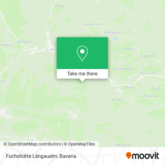 Fuchshütte Längaualm map