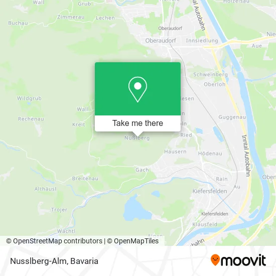 Карта Nusslberg-Alm