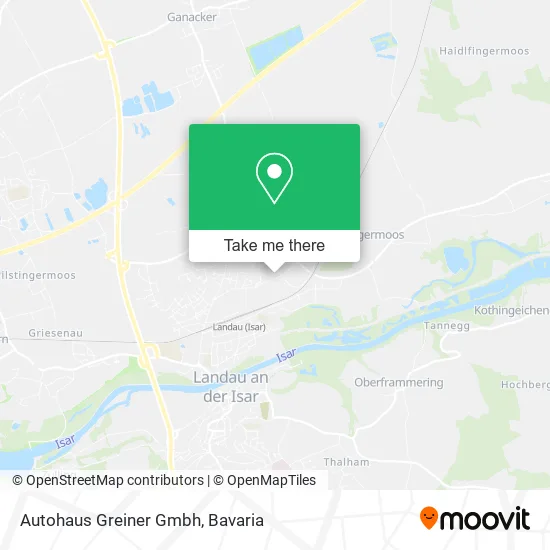 Карта Autohaus Greiner Gmbh