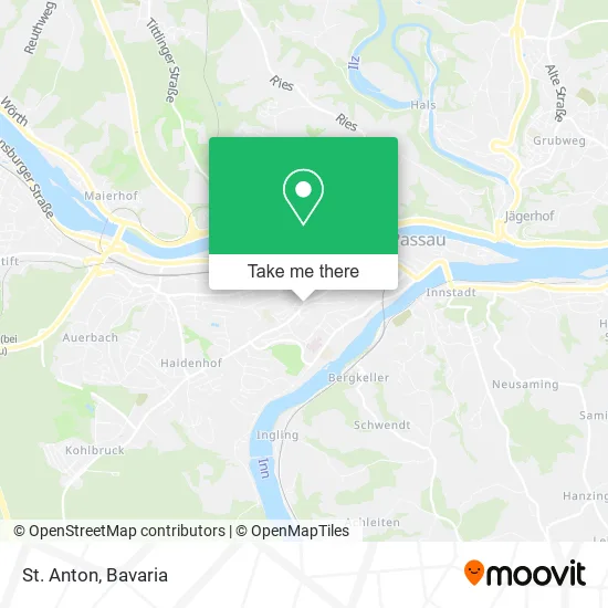 Карта St. Anton